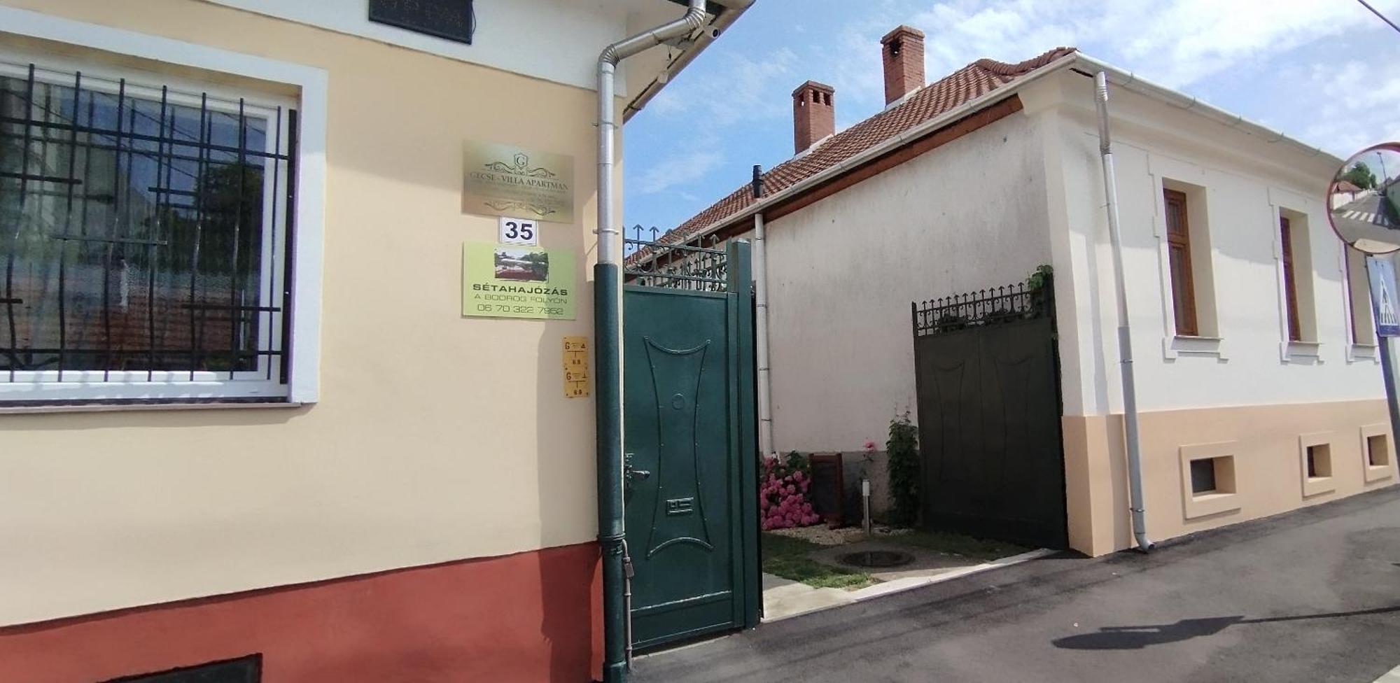 Gecse-Villa Sárospatak 外观 照片